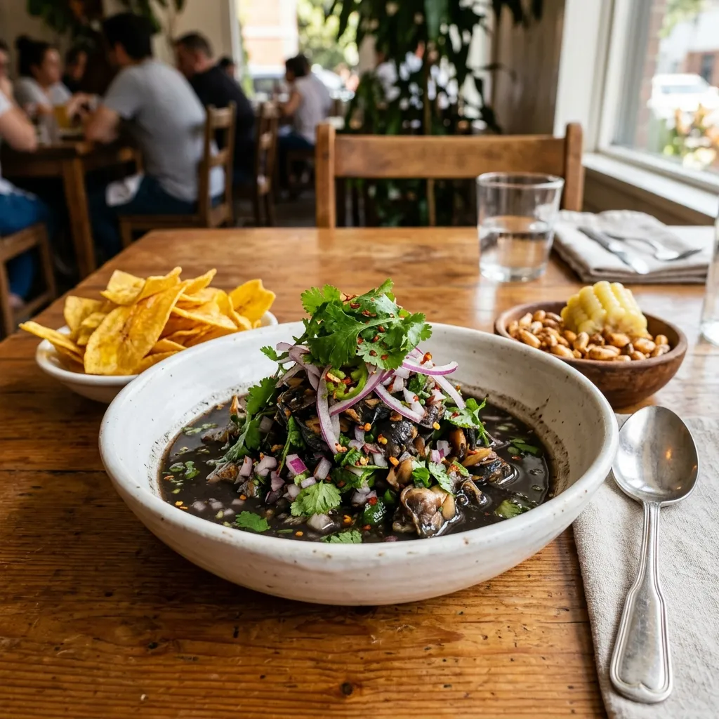 Ceviche de Conchas Negras — Sabor del Norte, Huancayo