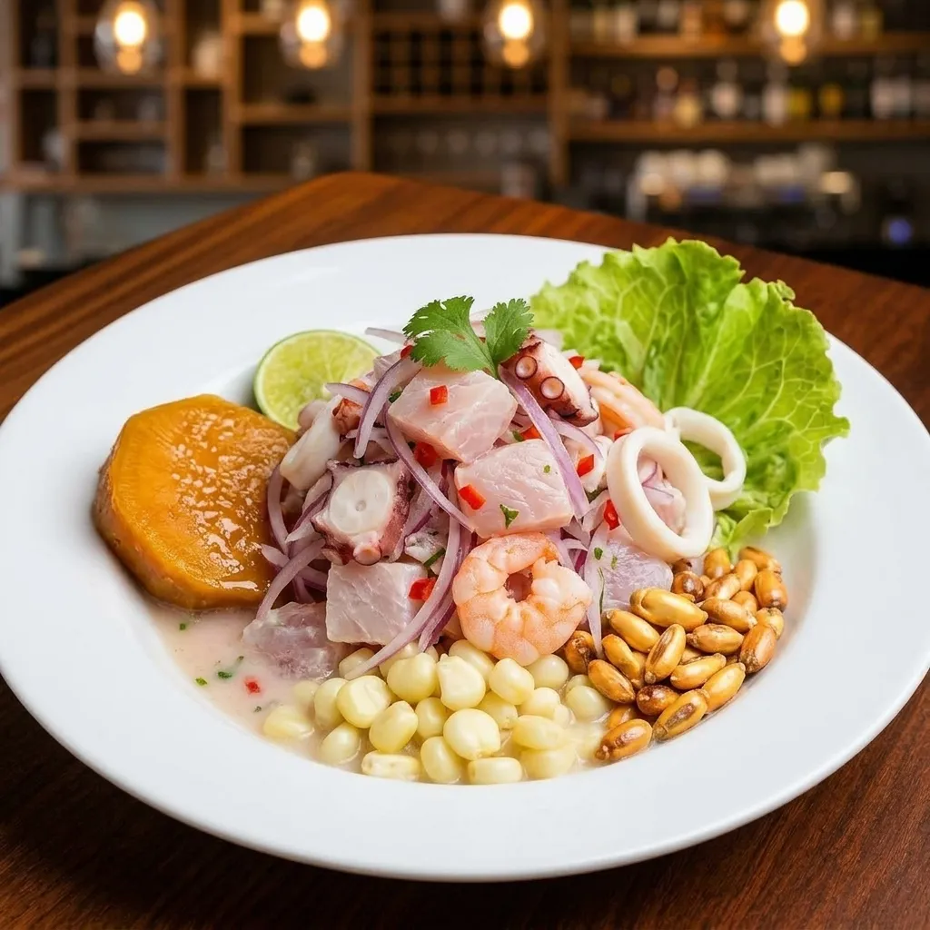 Ceviche Mixto — Sabor del Norte, Huancayo