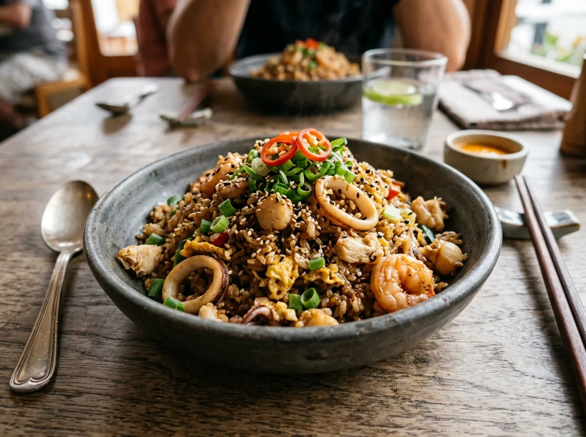 Chaufa de Pescado — Sabor del Norte, Huancayo