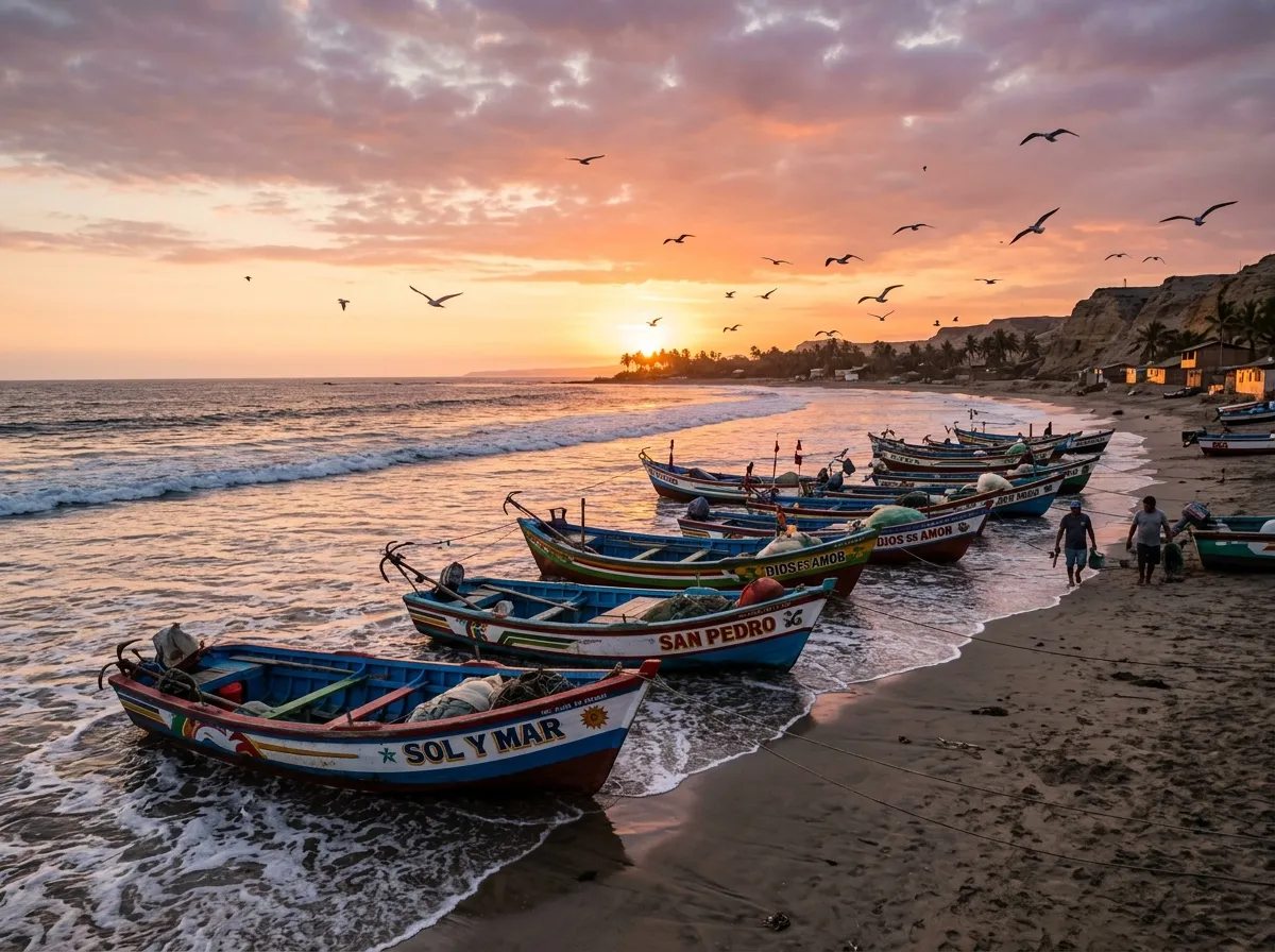 Costas y caletas de Tumbes y Piura, origen de los insumos de Sabor del Norte