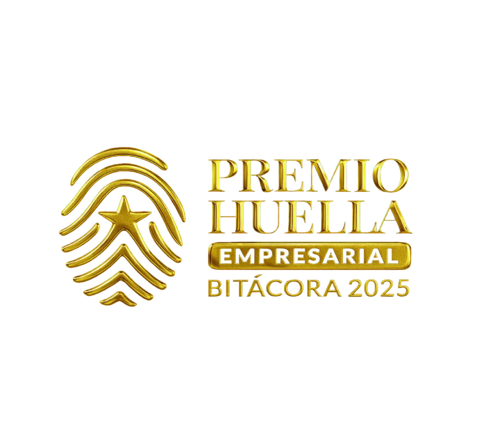 Logo del Premio Huella Empresarial Bitácora 2025